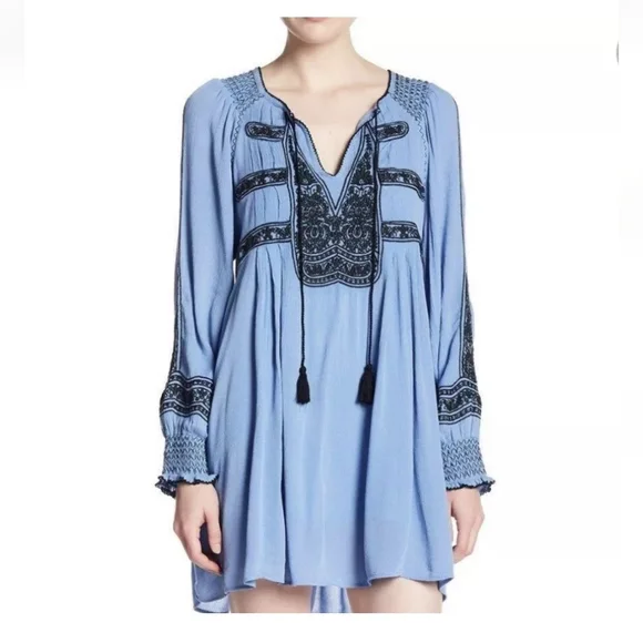 knee length dresses for ladies Willow Cotton Babydoll Mini Dress main image 1